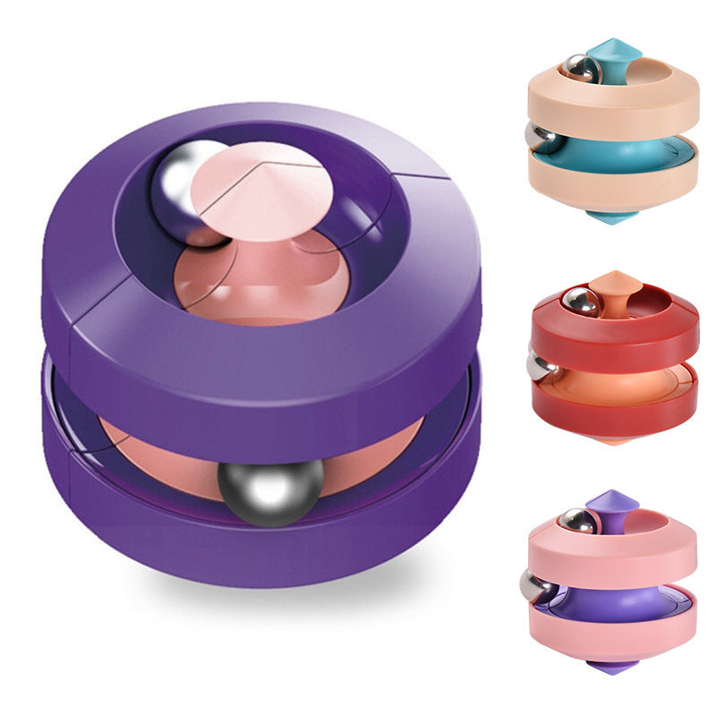 Puzzle Ball Gyro Toy for Screen-Free Focused Play
