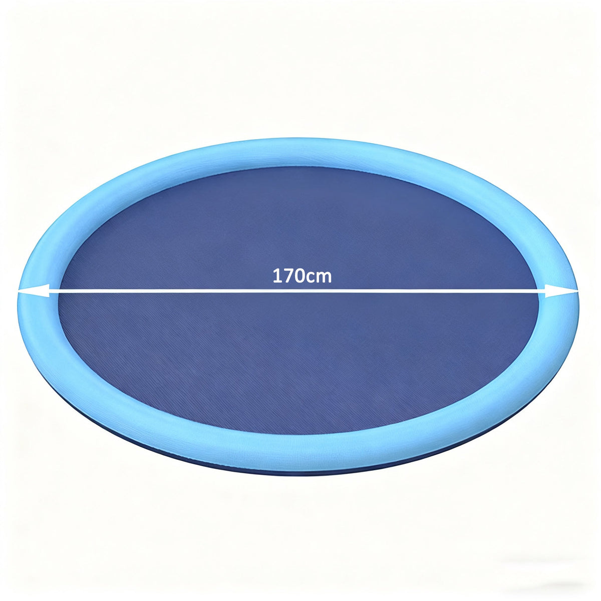 Dog Splash Pad Mat for Easy Backyard Cooling Water Play