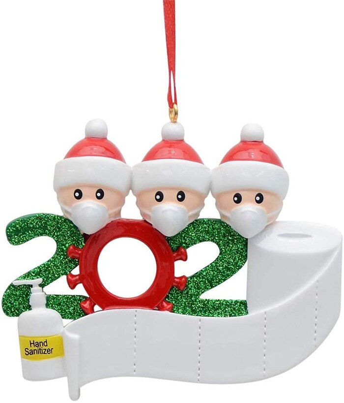 Personalized Quarantine Christmas Ornament Keepsake