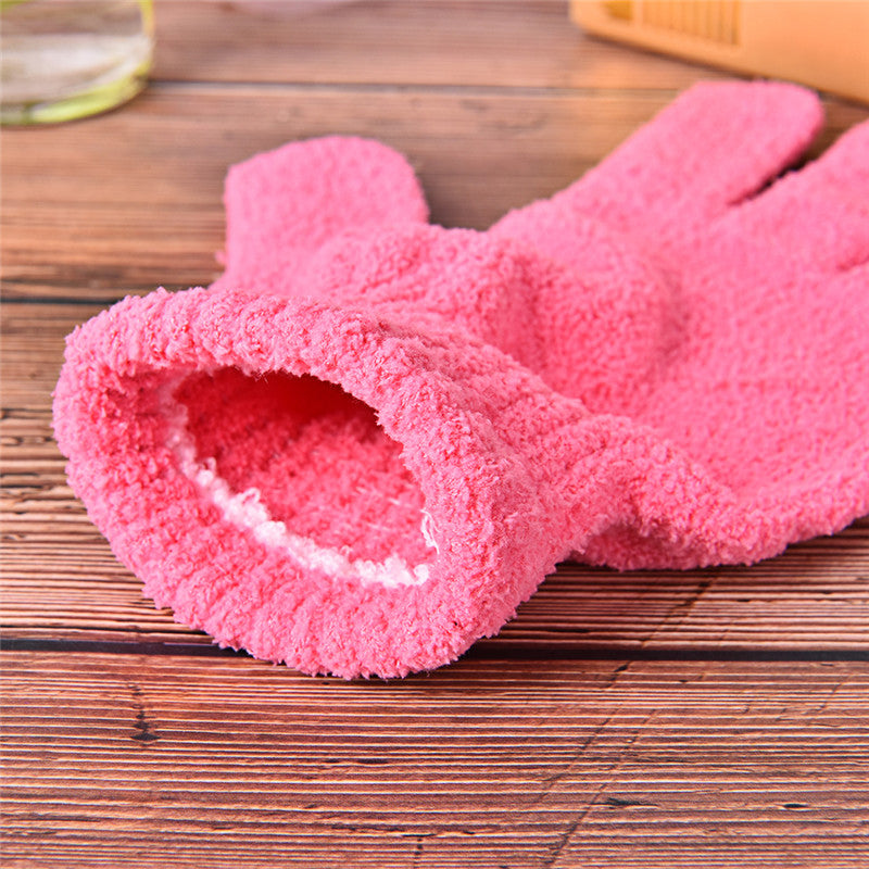 Quick-Dry Curly Hair Styling Gloves for Faster Drying