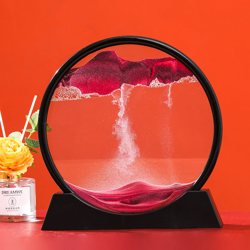 3D Sand Painting Decor for Calm Moving Landscapes