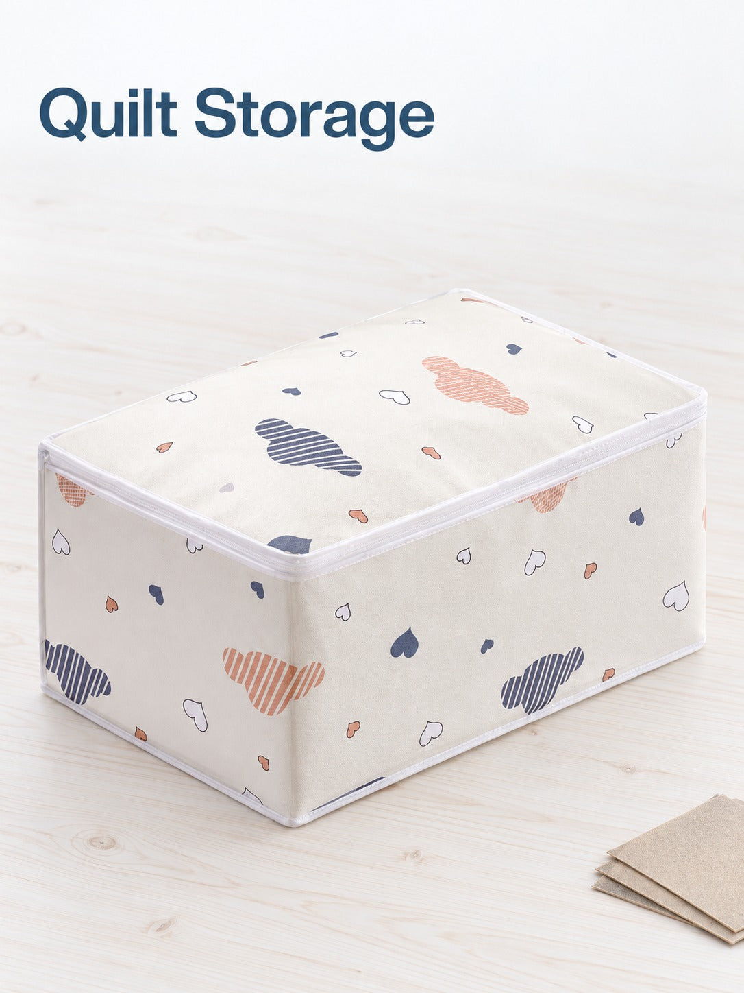 Quilt Storage Bag: Dust and Moisture Proof Zip Case
