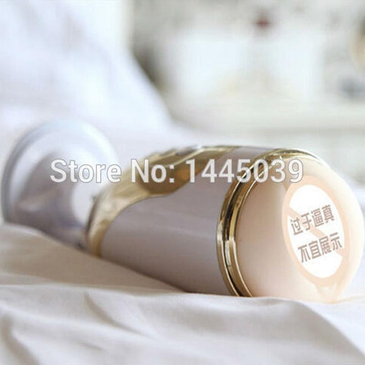 Hands-Free Male Masturbator with 135° Rotating Base