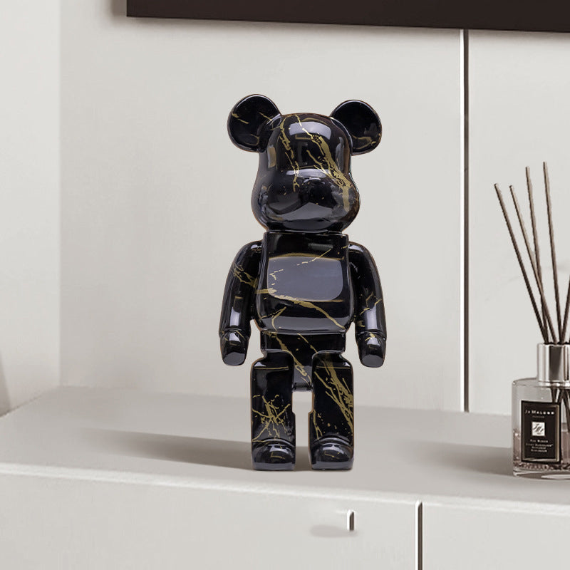 Bear Ornament Sculptural Accent for Modern Living Rooms