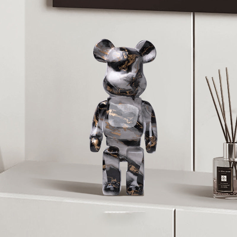 Bear Ornament Sculptural Accent for Modern Living Rooms