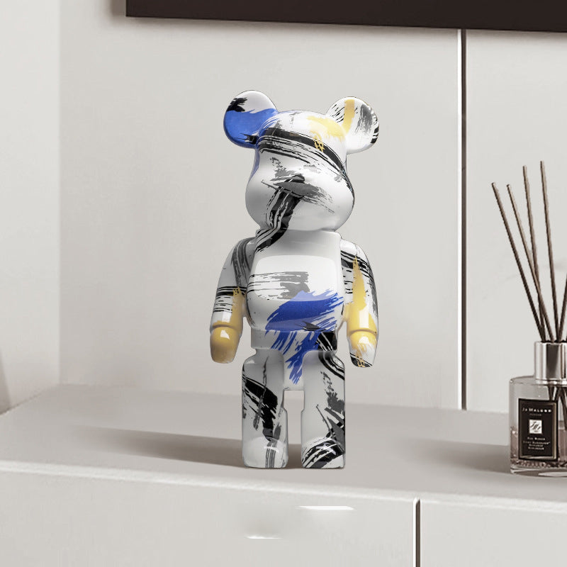 Bear Ornament Sculptural Accent for Modern Living Rooms
