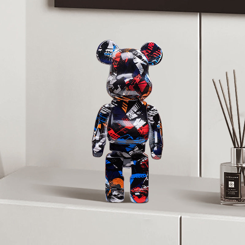 Bear Ornament Sculptural Accent for Modern Living Rooms