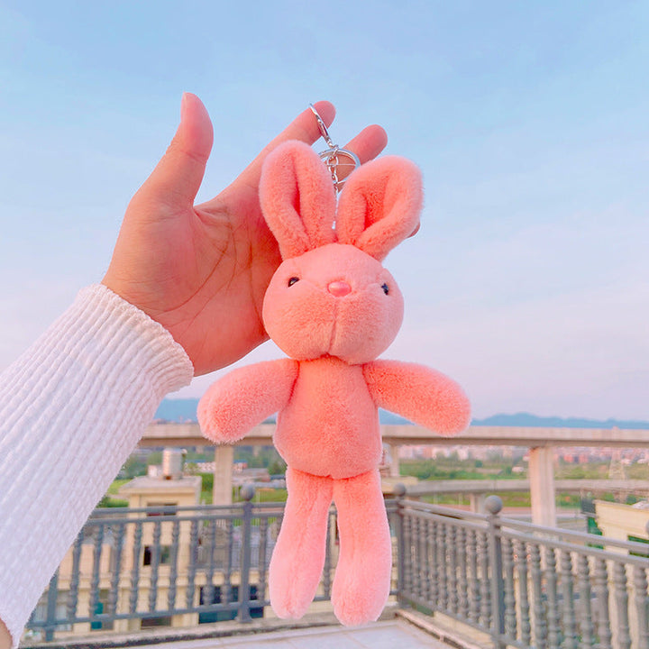 Rabbit Plush Keychain Bag Charm for Cute Everyday Style