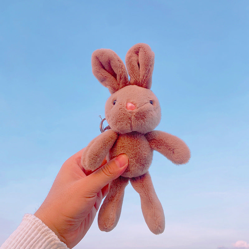 Rabbit Plush Keychain Bag Charm for Cute Everyday Style