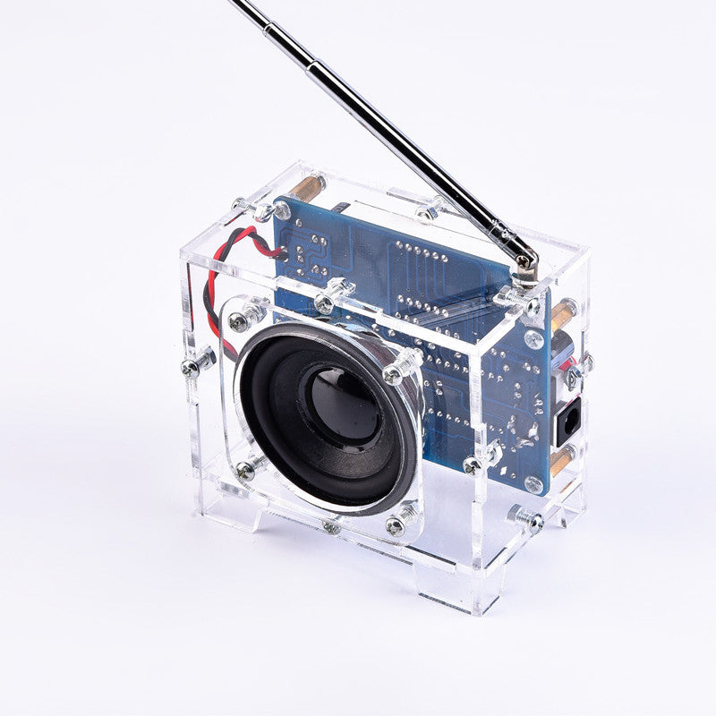 DIY TEA5767 Digital FM Radio Kit with Red LED Display