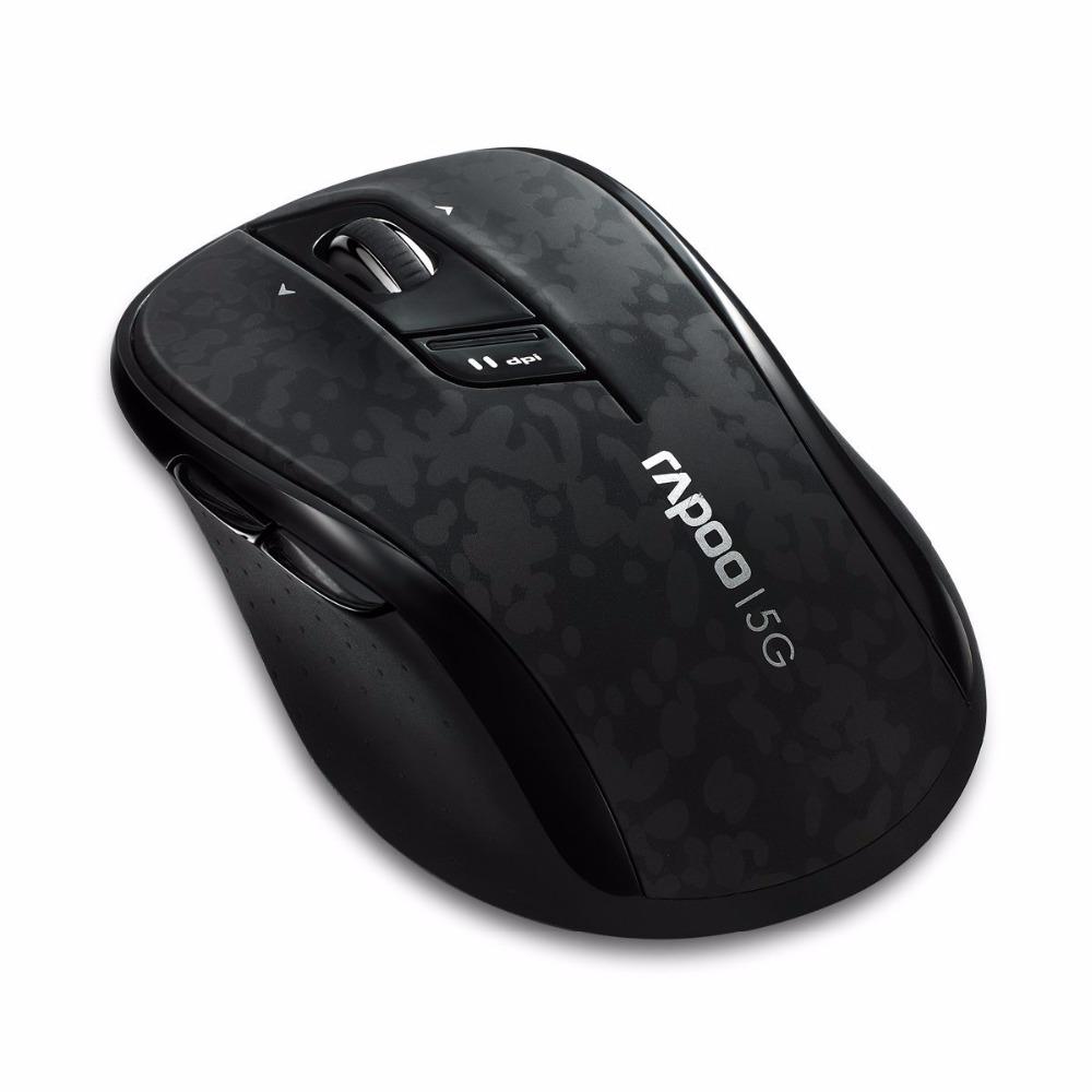 Wireless Mouse with 4D Scroll & Adjustable DPI