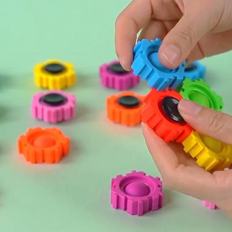 Building Block Fidget Toy for Screen-Free Creative Play