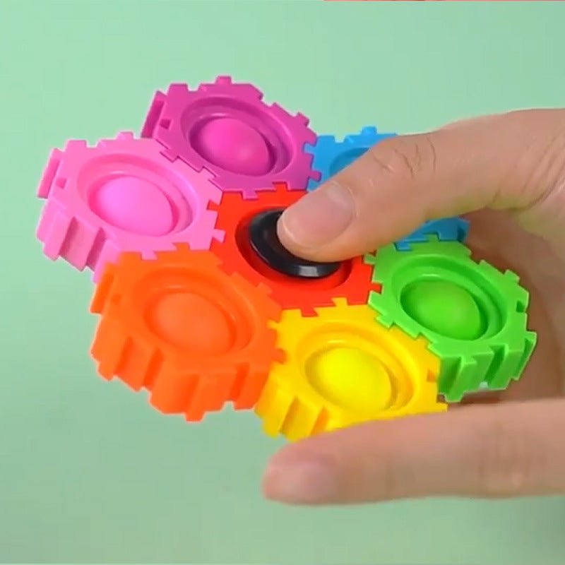 Building Block Fidget Toy for Screen-Free Creative Play