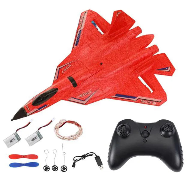 RC F22 Raptor Airplane With Night Flight LED Lights