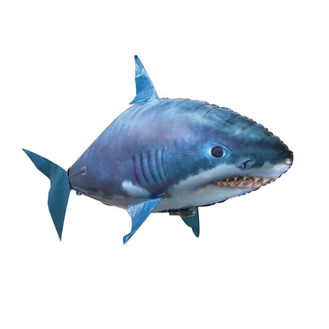 Remote-Controlled Flying Fish Toy for Indoor Family Fun