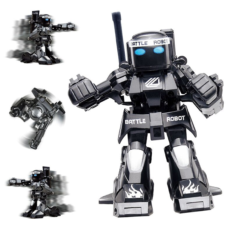 Remote-Controlled Battle Robot Toy With Lights & Sound