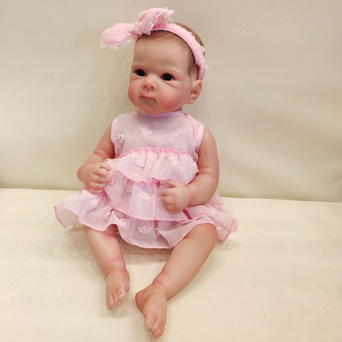 Handmade Reborn Baby Doll with Realistic 3D Skin Detail