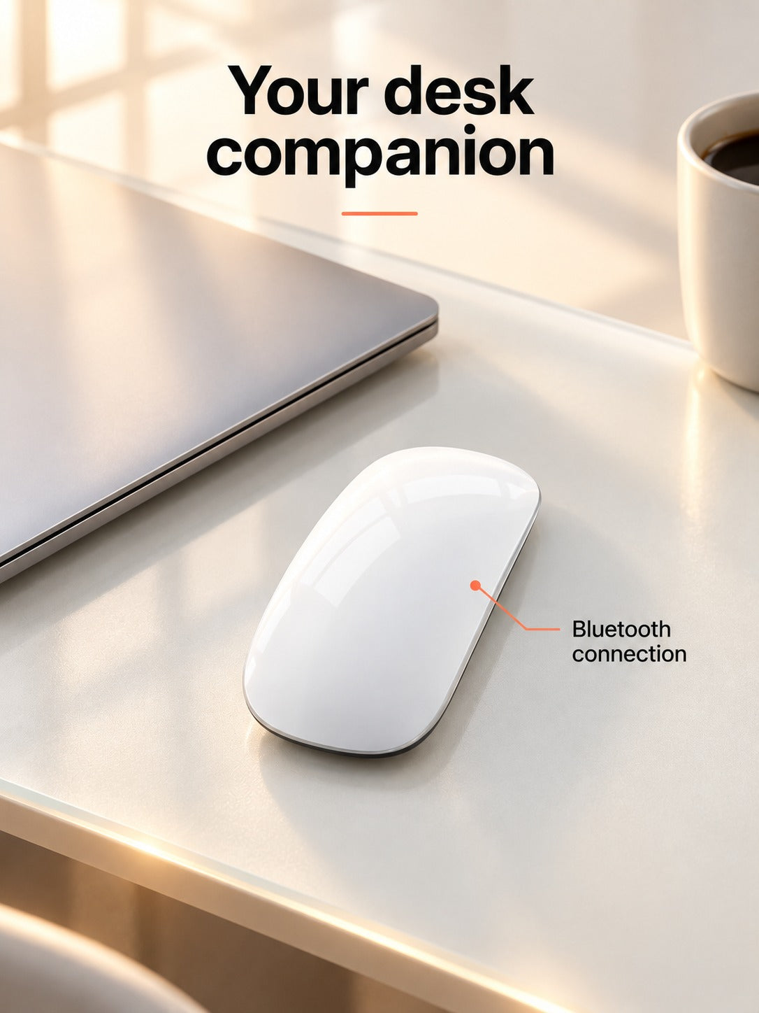 Rechargeable Bluetooth Mouse for Mac and Laptop