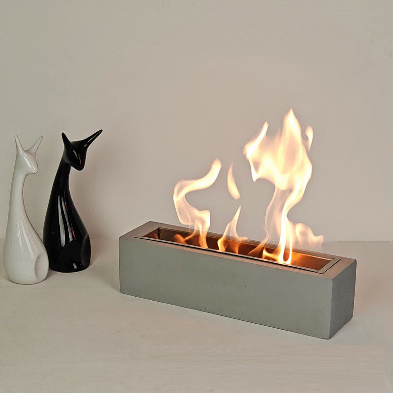 Tabletop Fire Pit for Modern Real-Flame Dining Ambience