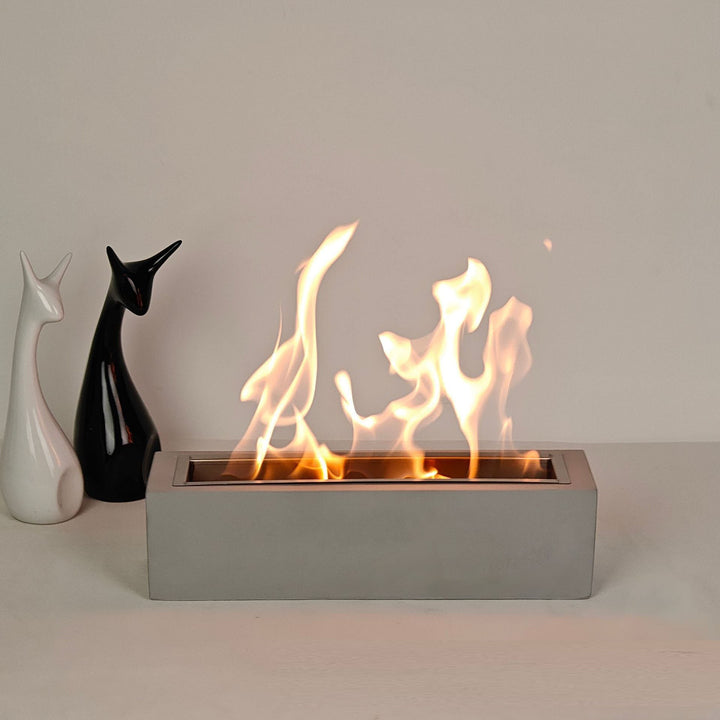 Tabletop Fire Pit for Modern Real-Flame Dining Ambience