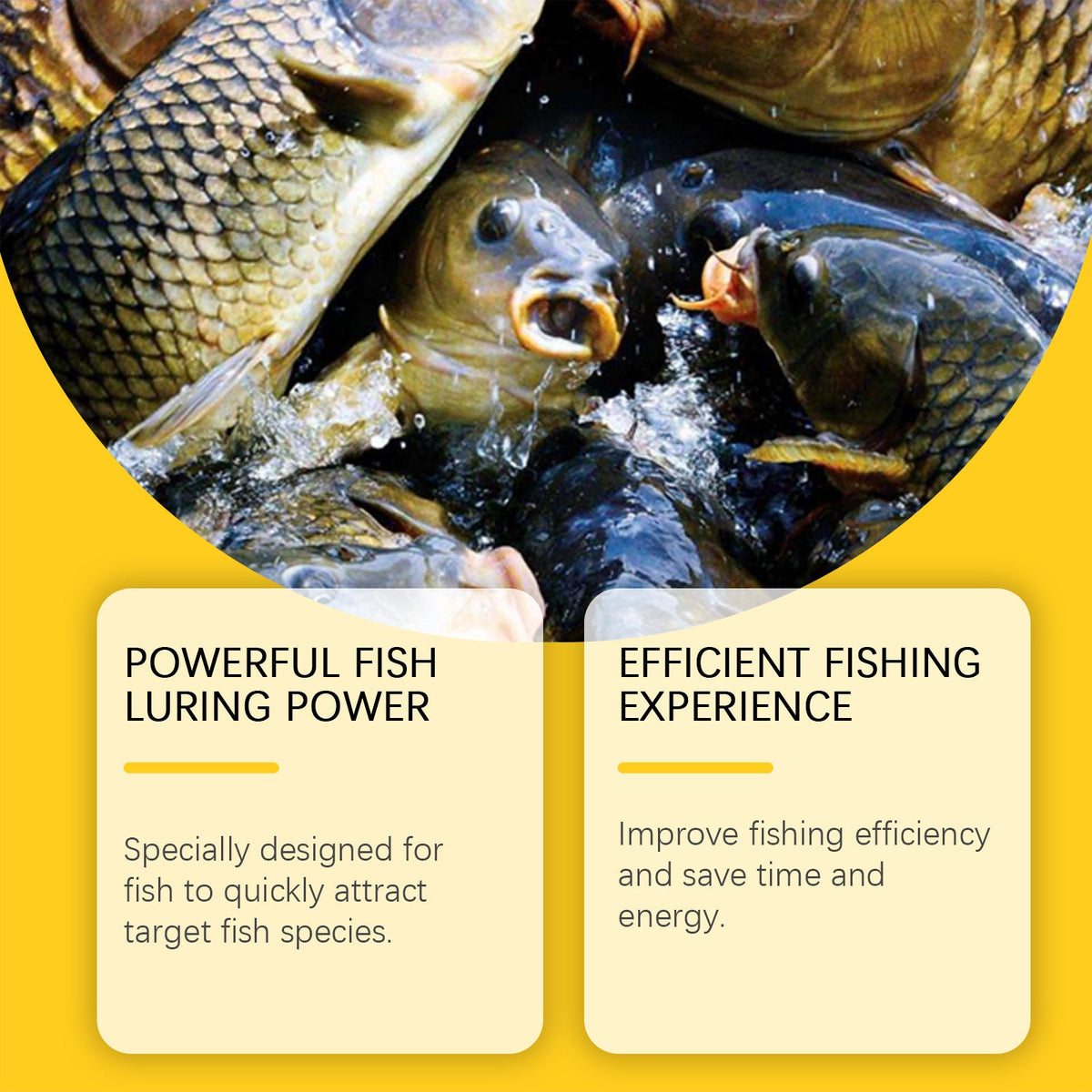 Carp Fishing Bait — Portable Liquid Fish Attractant
