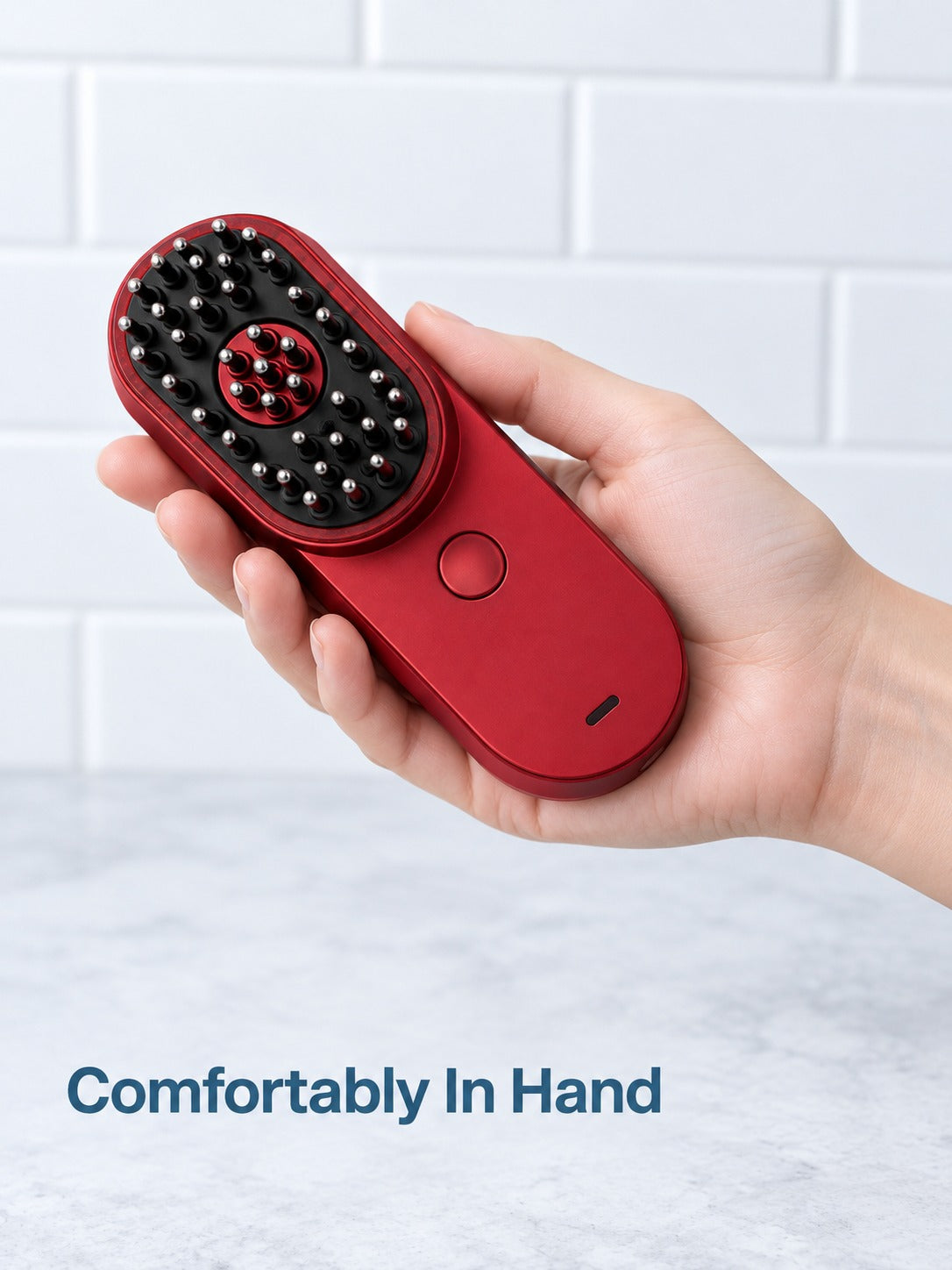 Red Light Scalp Brush for At-Home Hair Care Routine