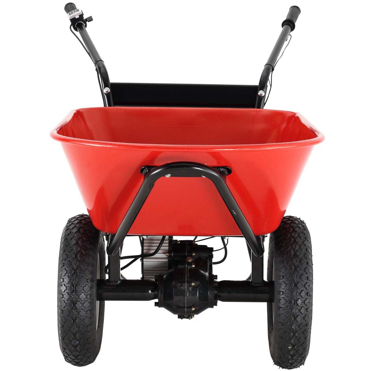 Electric Wheelbarrow Utility Cart, 330 lb Capacity