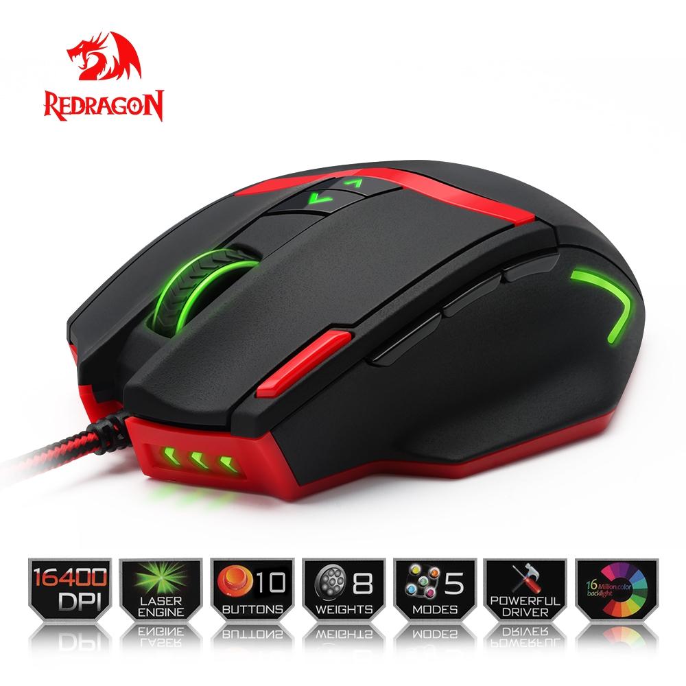 Gaming Mouse 16400 DPI with 9 Programmable Buttons