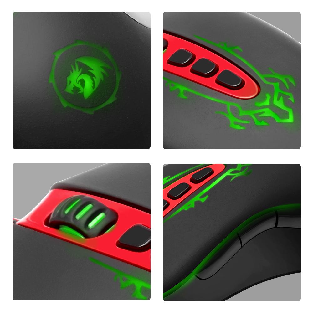 Wired Gaming Mouse 3200 DPI, RGB & 5 Programmable Buttons