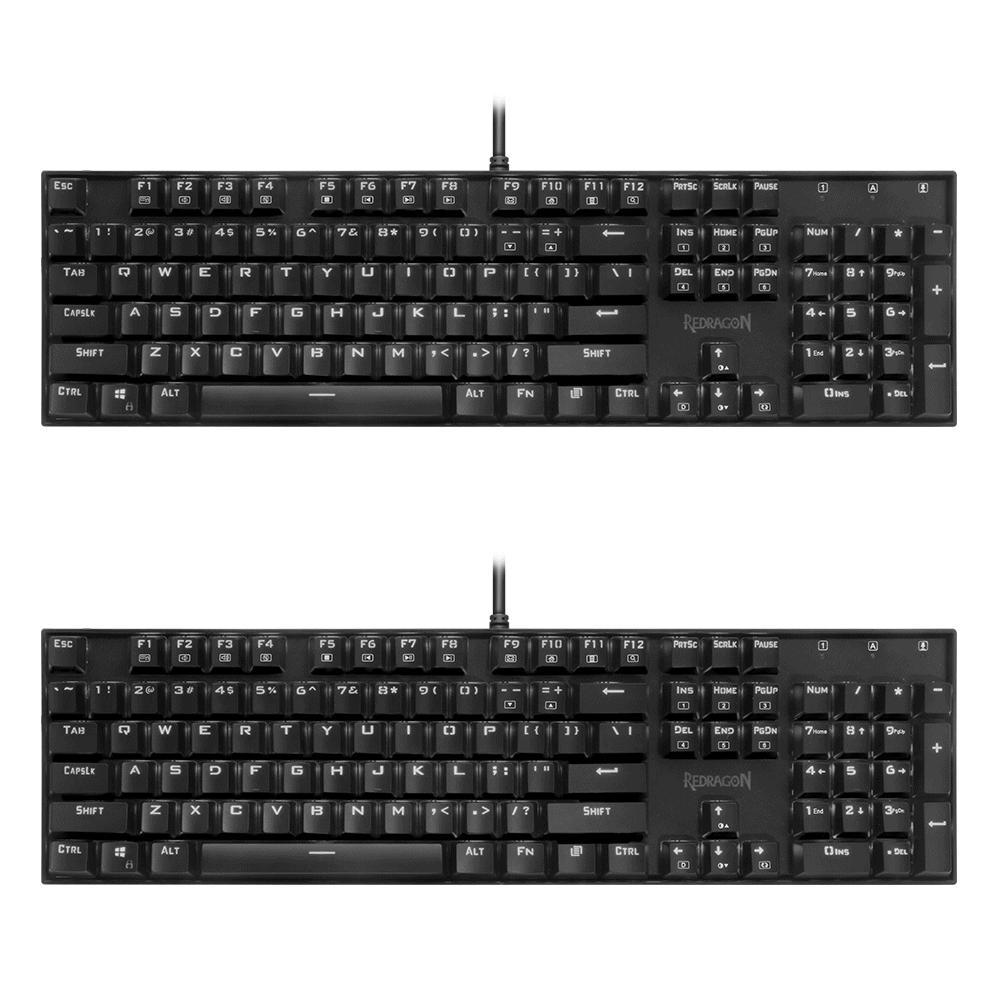 Mechanical Gaming Keyboard, Red Backlight, Anti-Ghosting