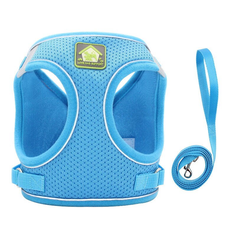 Reflective Cat Harness Leash Set for Safer Outdoor Walks
