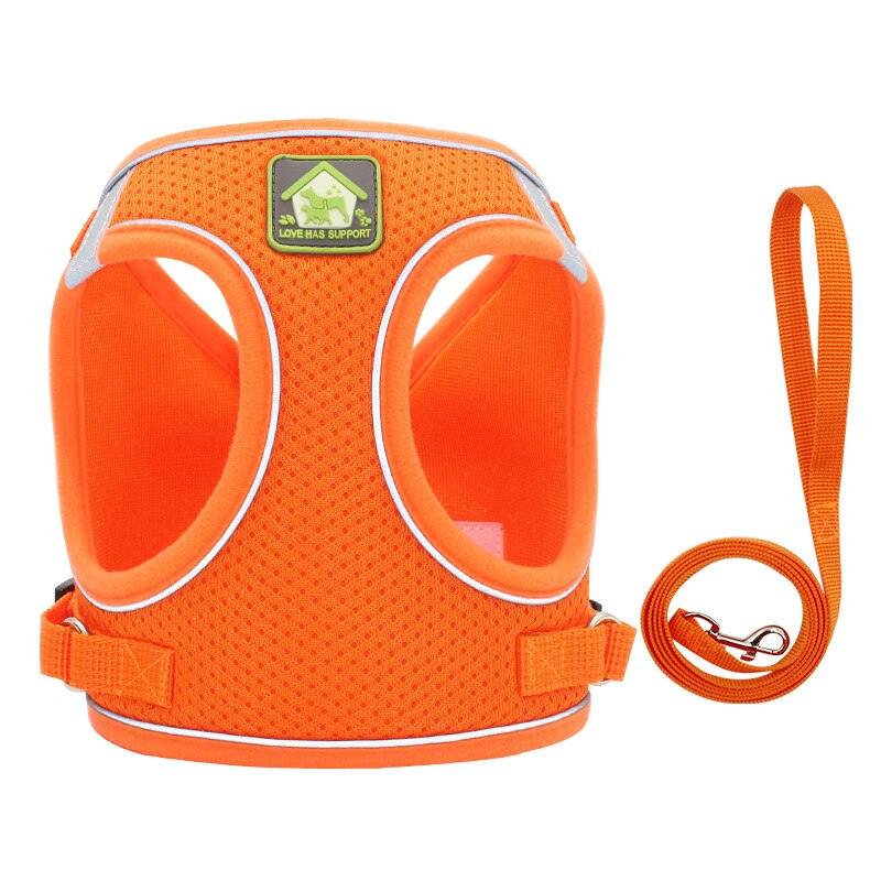 Reflective Cat Harness Leash Set for Safer Outdoor Walks