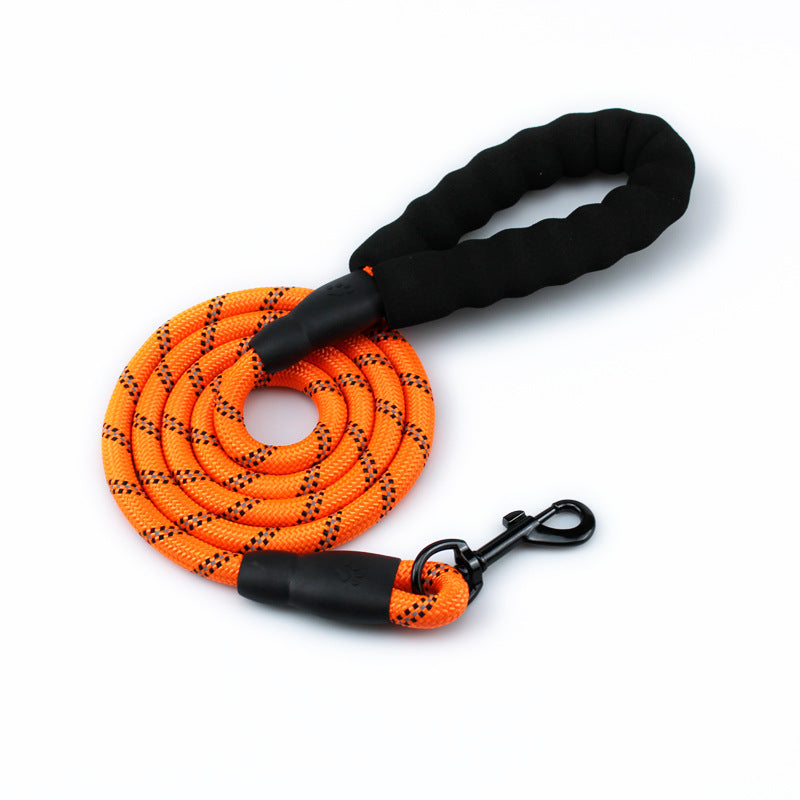 Reflective Dog Leash with Padded Handle for Safer Walks