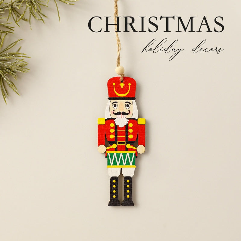 Wooden Christmas Ornaments - Nostalgic Tree Decor