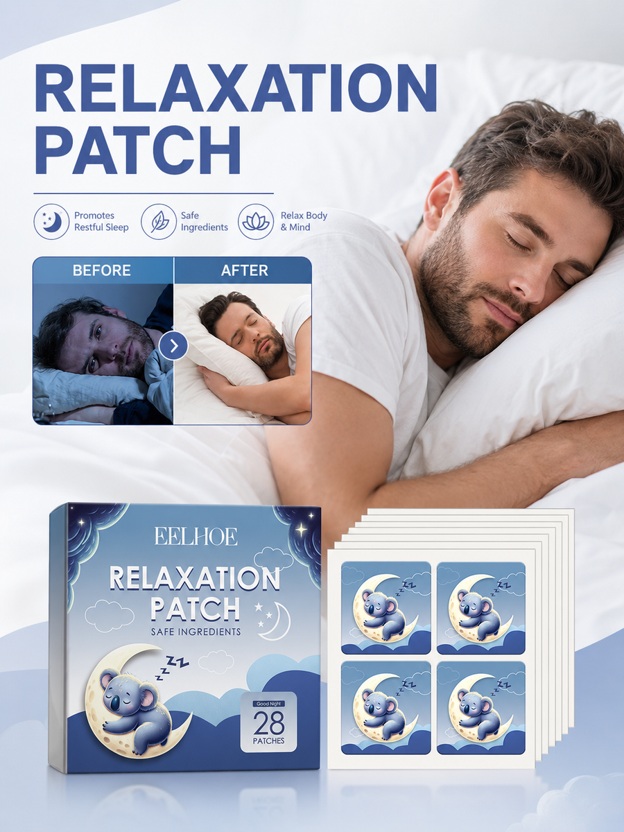 Sleep Patches — Fall Asleep Faster & Protect Sleep Quality