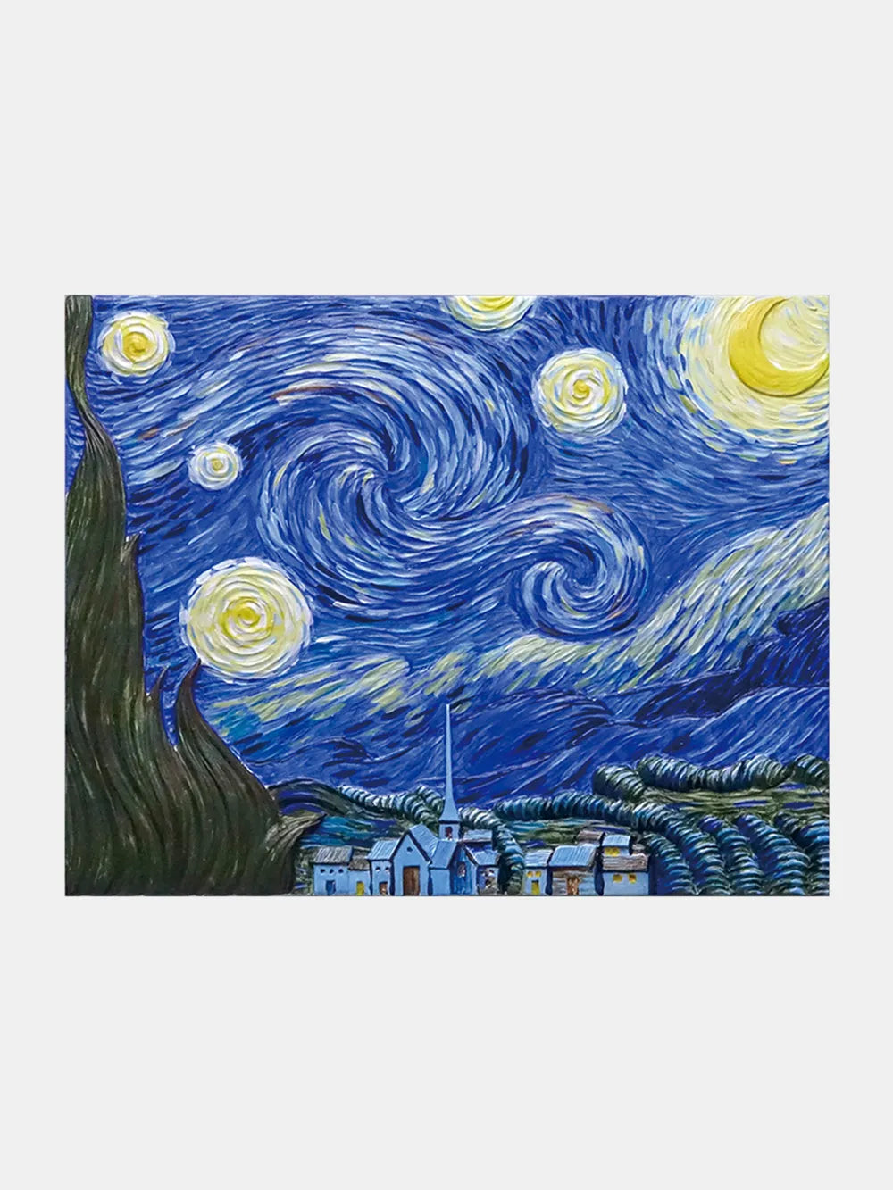 3D Starry Night Painting Kit for Relaxing DIY Decor