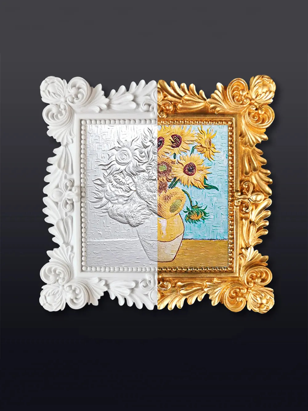 3D Sunflowers Painting Kit for Distinctive Wall Decor