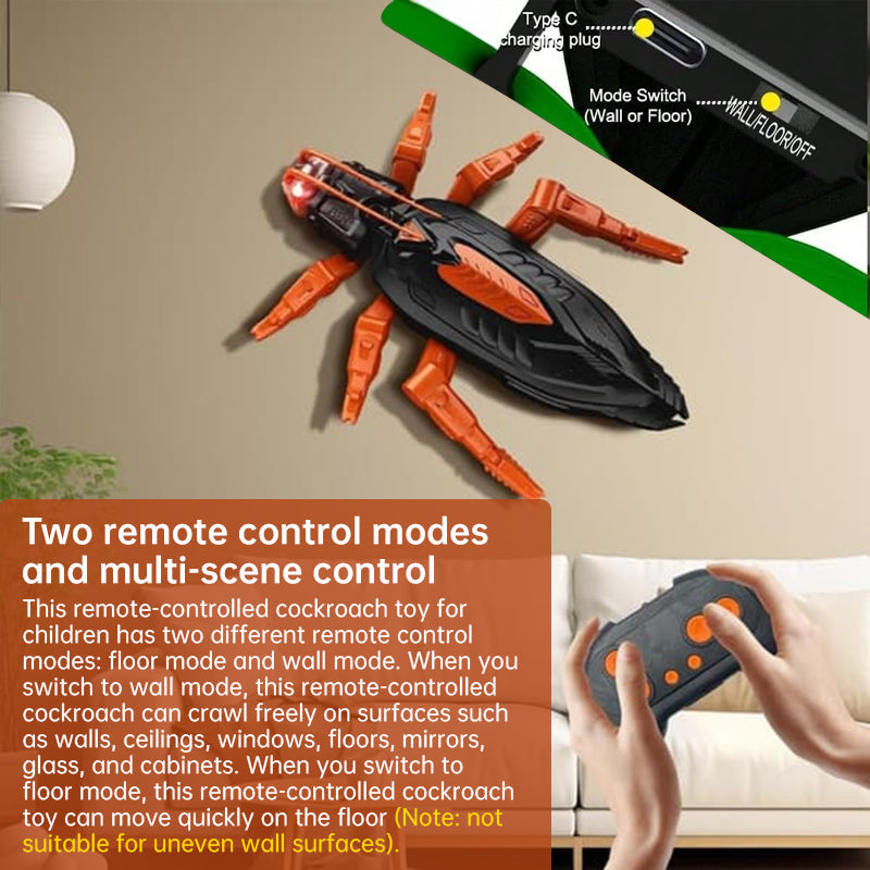 Wall-Climbing Gecko Robot Remote Control Toy for Kids