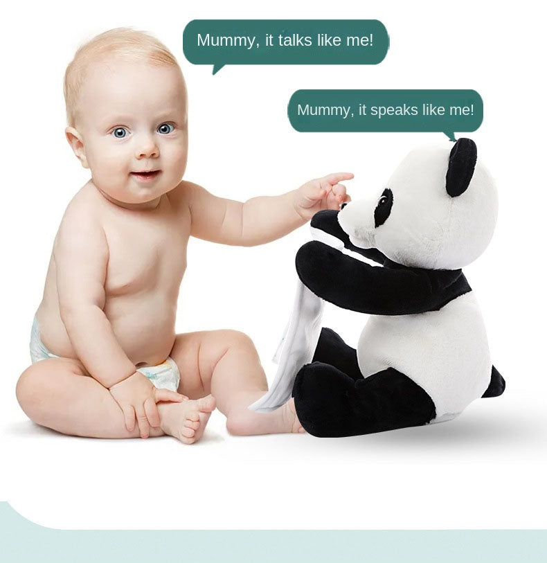 Interactive Panda Toy for Screen-Free Language Play