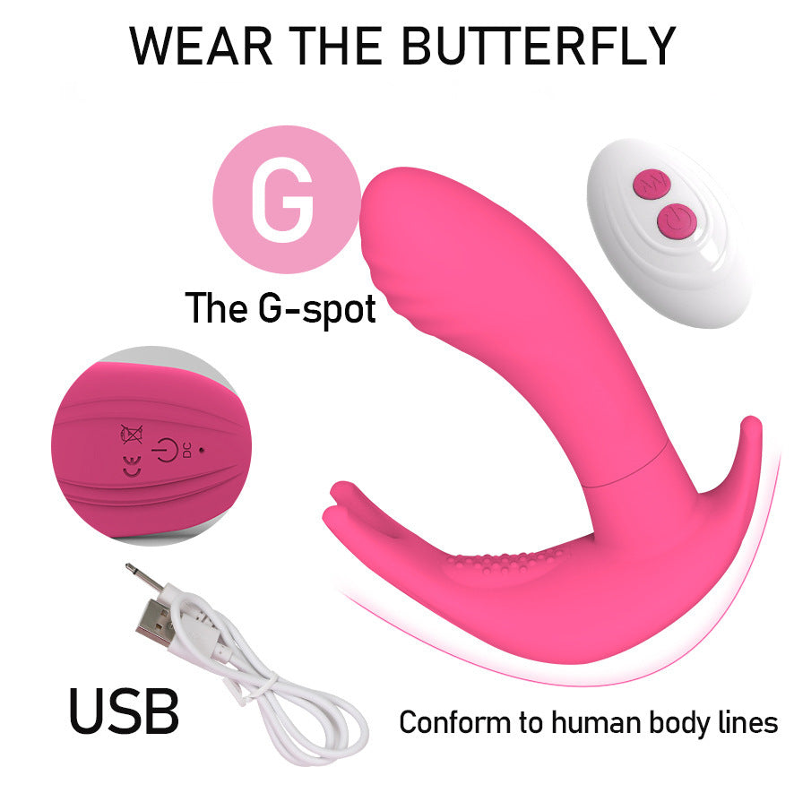 Wearable Butterfly Vibrator for Hands-Free Stimulation