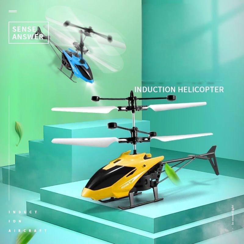 Gesture-Controlled Flying Helicopter Toy for Indoor Fun