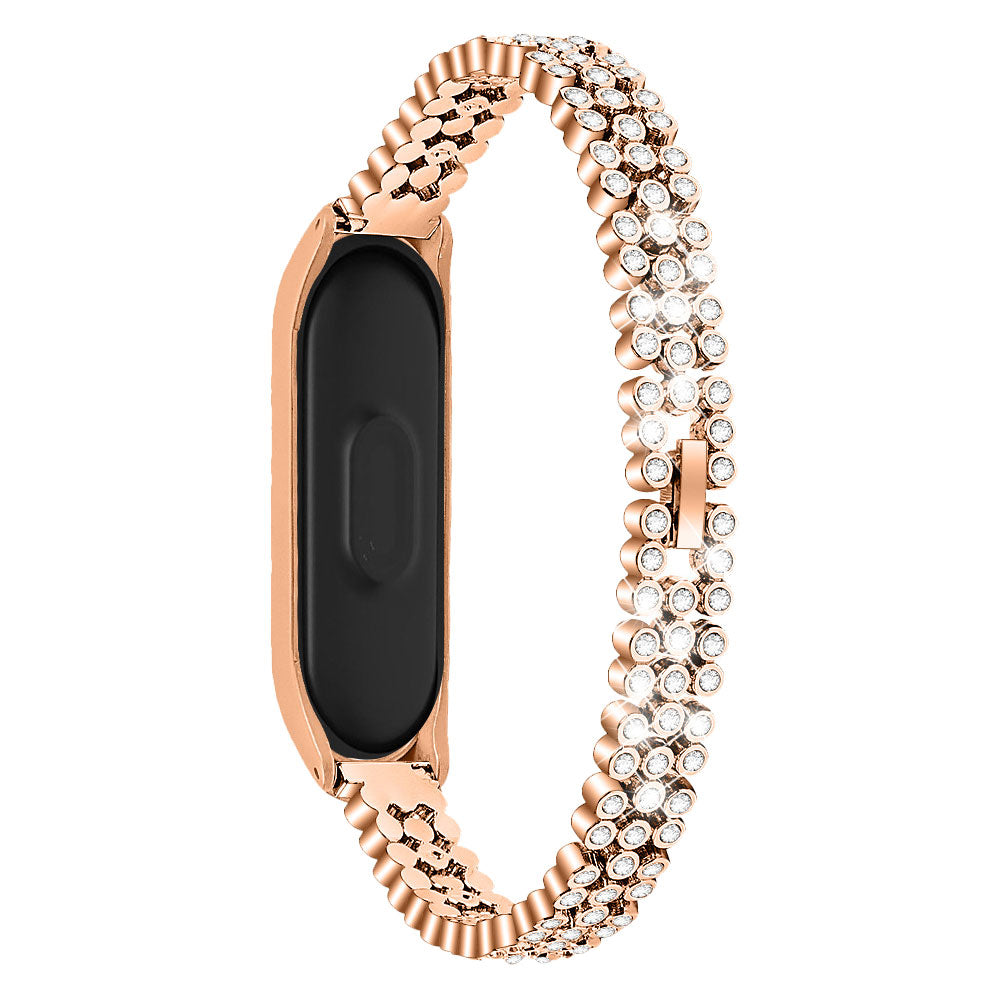 Rhinestone Stainless Steel Band for Xiaomi Mi Band 4