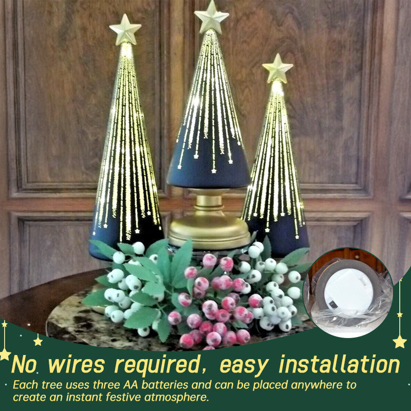 Resin Christmas Ornaments for Elegant Tabletop Decor