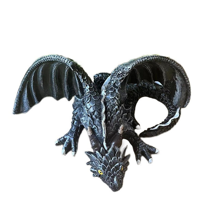 Winged Dragon Sculpture for Dramatic Fantasy Decor