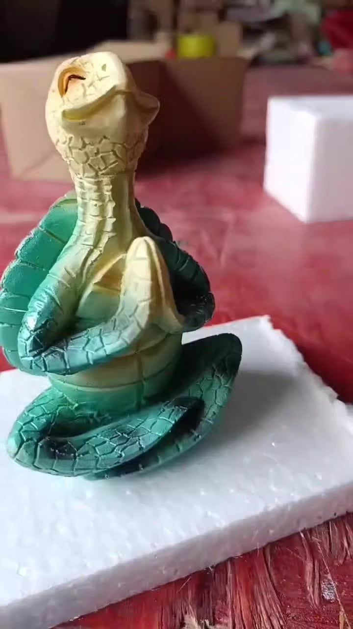 Meditating Sea Turtle Sculpture for Serene Coastal Decor