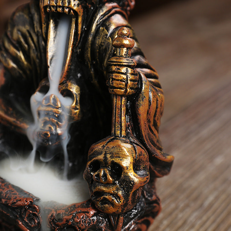 Skull Ghost Incense Burner for Mesmerizing Smoke Flow