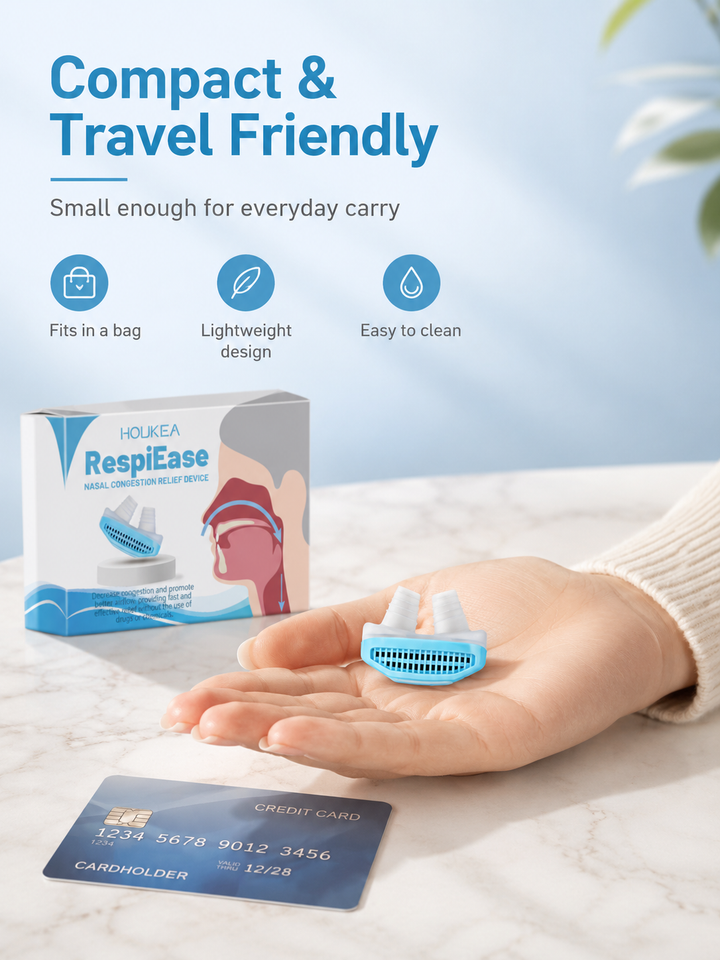 Nasal Breathing Device — Fast, Drug-Free Relief for Stuffy