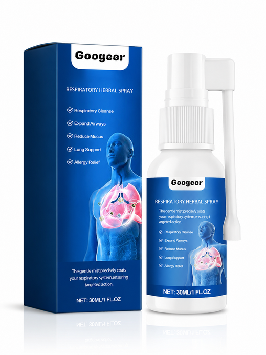Respiratory Herbal Spray — Natural Throat Relief & Phlegm
