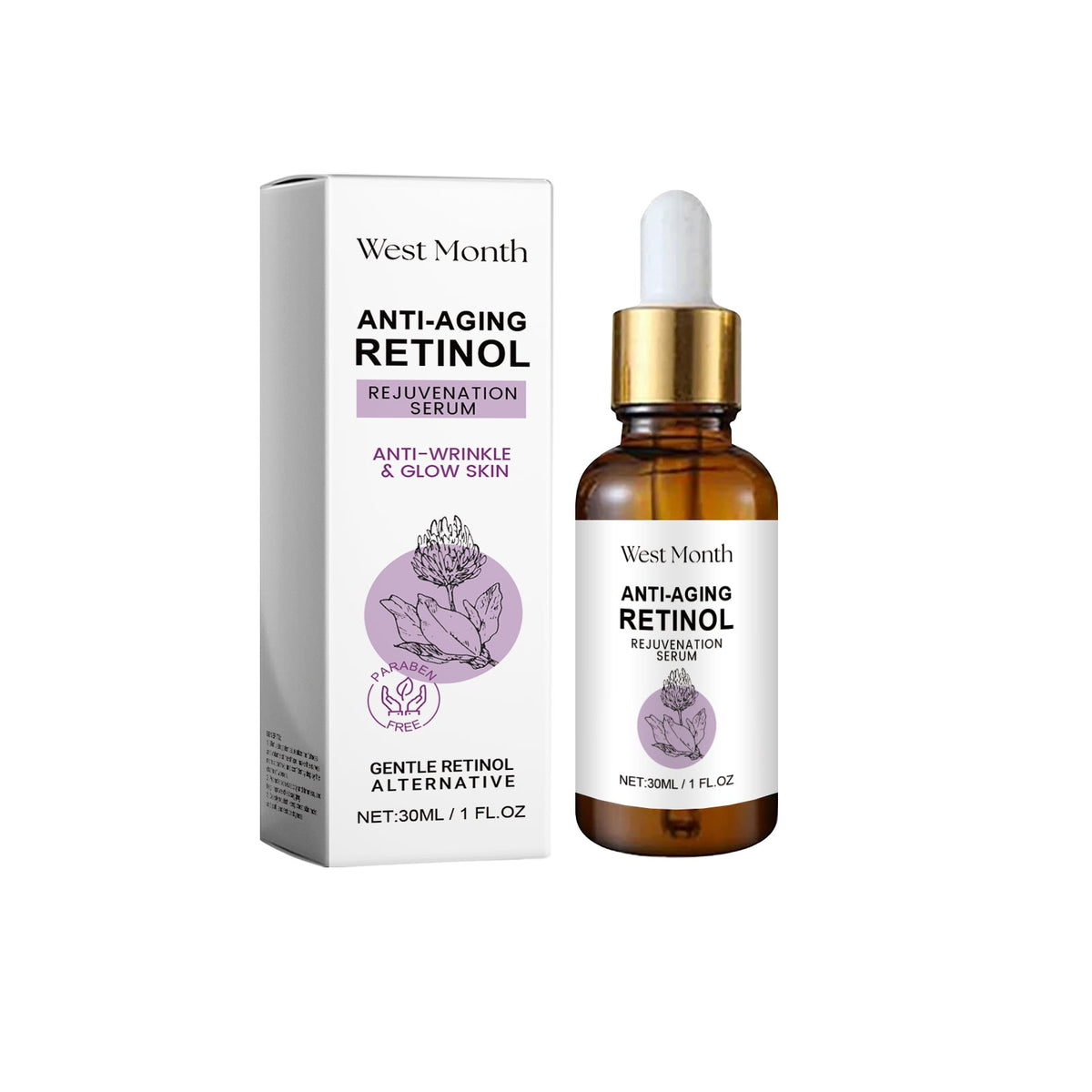Gentle Retinol Eye Serum for Fine Lines and Firmness