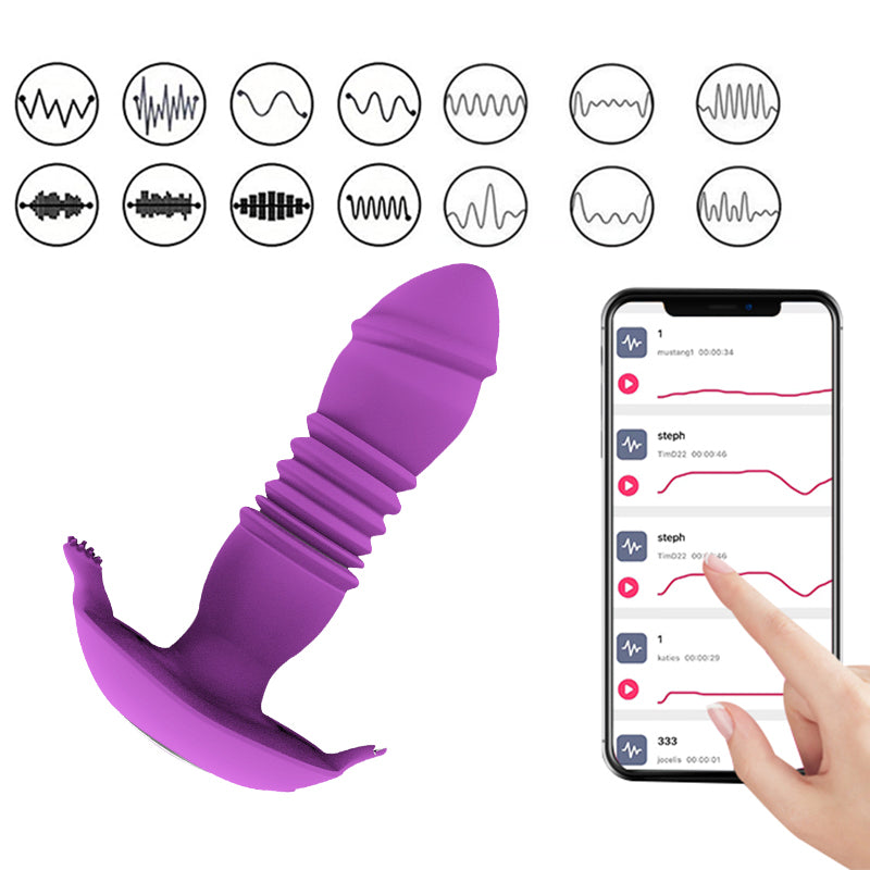 App-Controlled Double-Motor Vibrator With Adjustable Play